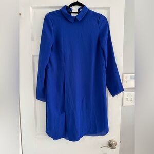 COS Royal Blue silk dress